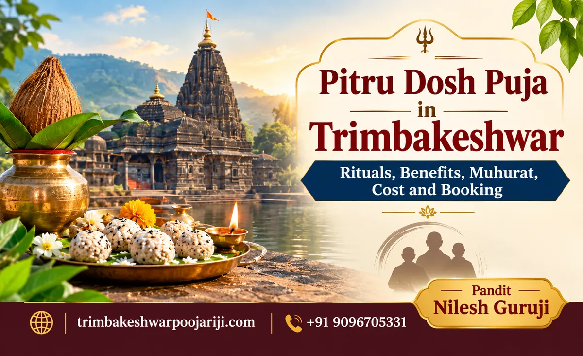 Pitru Dosh Pooja in Trimbakeshwar Vidhi, Benefits, Muhurat, Cost & Booking